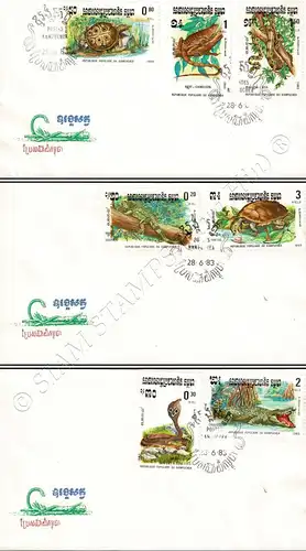 Reptiles (I) -FDC(I)-I-