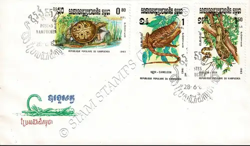 Reptiles (I) -FDC(I)-I-