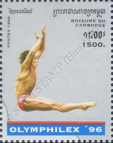 OLYMPHILEX 96, Atlanta: Sport disciplines (220A) (MNH)