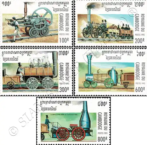 Historical Steam Locomotives (MNH)