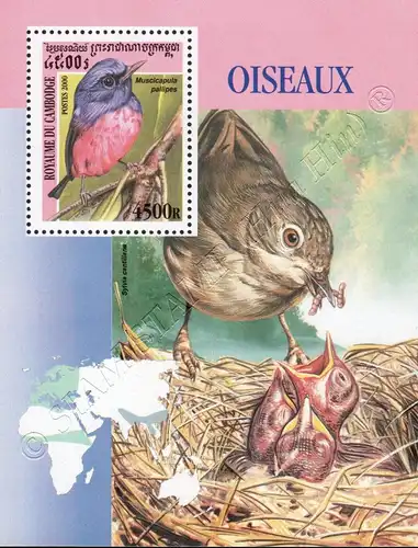 Birds from all over the world (278A) (MNH)