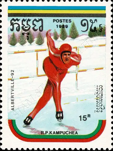 1992 Winter Olympics, Albertville (I) (MNH)