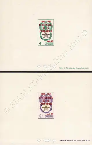 100 Years international Red Cross -DELUXE SHEET DS(I)- (MNH)