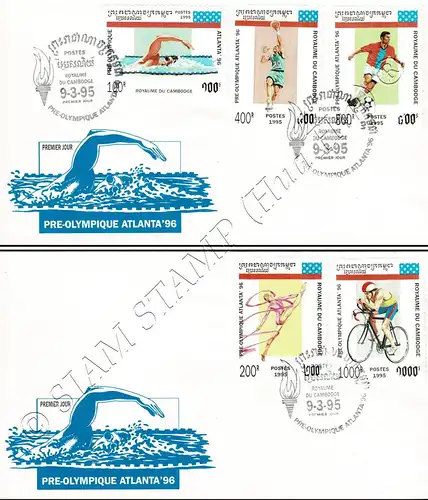 Olympic Summer Games 1996, Atlanta (II) -FDC(I)-I-