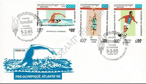 Olympic Summer Games 1996, Atlanta (II) -FDC(I)-I-