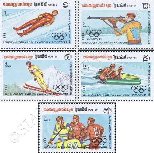 Olympic Winter Games 1984, Sarajevo (I) (MNH)