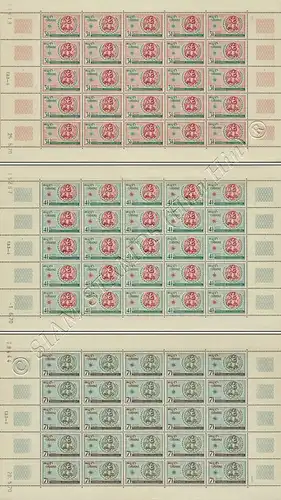 World Day of Meteorology -PERFORATED SHEET BO(II)- (MNH)