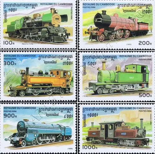 CAPEX 96, Toronto: Locomotives (MNH)