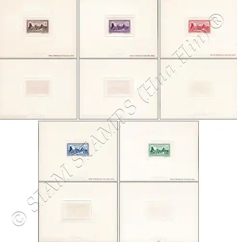 Definitives: National Views (36B-38B 49B-50B) -DELUXE SHEET DS(I)- (MNH)