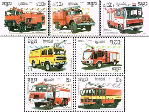 Fire Trucks (MNH)