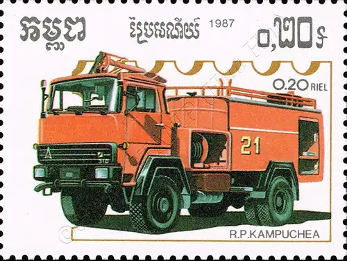 Fire Trucks (MNH)