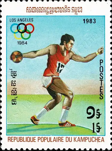 1984 Summer Olympics, Los Angeles (I) (MNH)