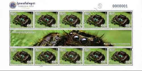 Native Spiders -KB(I)- (MNH)