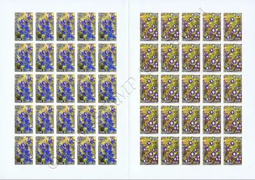 Fauna of the Wetlands -IMPERFORATED PRINT SHEET- (MNH)