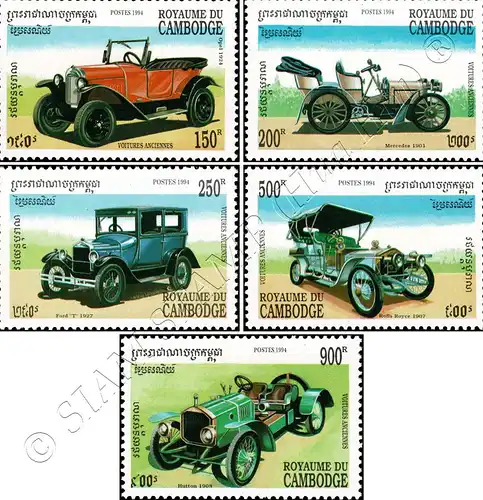 Historic Automobiles (MNH)
