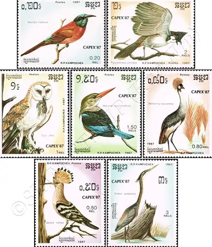 CAPEX 1987, Toronto: Birds (MNH)