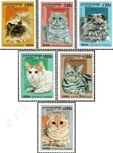 Cat Breeds (I) (MNH)