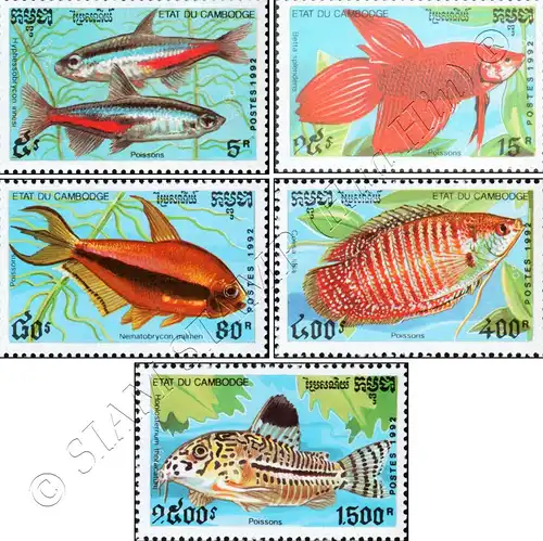 Ornamental fish (III) (MNH)