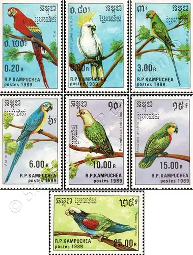 Parrots (MNH)