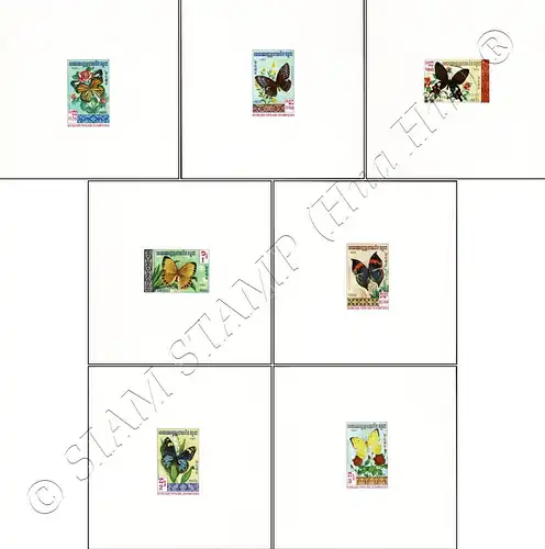 Butterflies (II) -PROOF- (MNH)