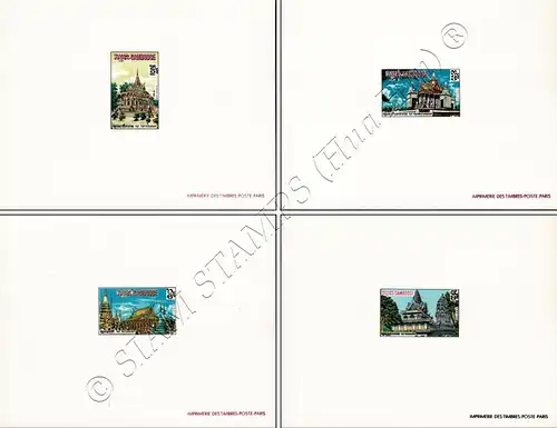 Buddhist Monasteries -DELUXE SHEET DS(I)- (MNH)