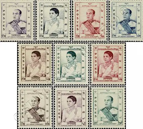 Definitive: King and Queen (MNH)