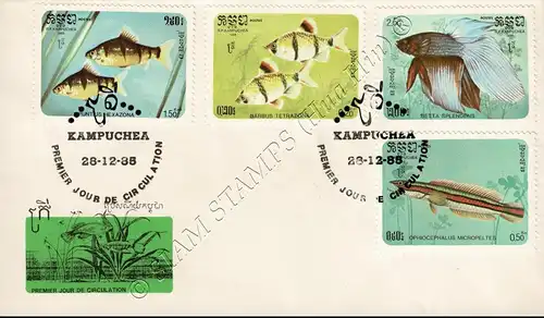 Ornamental Fish (I) -FDC(I)-I-