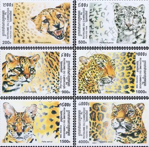 Predatory Cats (MNH)