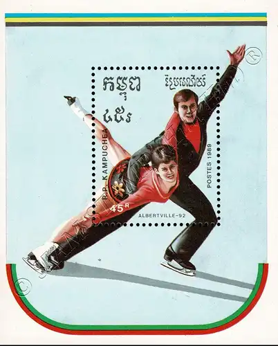 1992 Winter Olympics, Albertville (I) (165A) (MNH)