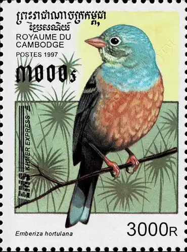 EMS-Express Stamps: Songbirds (MNH)