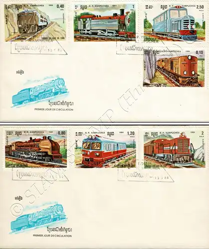 Locomotives (I) -FDC(I)-I-