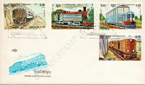 Locomotives (I) -FDC(I)-I-