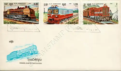 Locomotives (I) -FDC(I)-I-