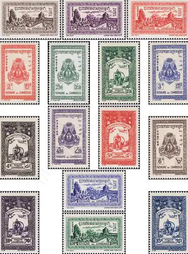 Definitives: National Views (MNH)