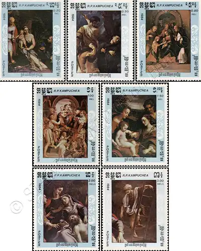 450th Anniversary of Correggio's death (MNH)