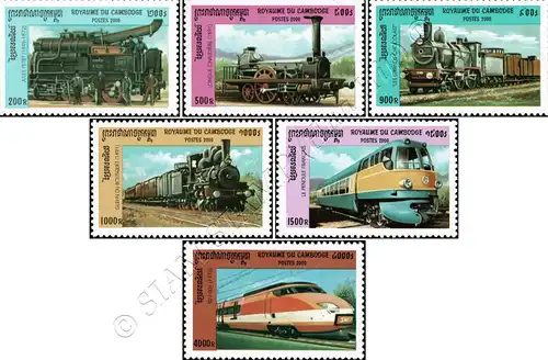 WIPA 2000, Vienna: Railways (MNH)