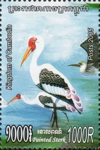 Souvenir Sheet Issue: Waterbirds (303A) (MNH)