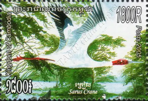 Souvenir Sheet Issue: Waterbirds (303A) (MNH)