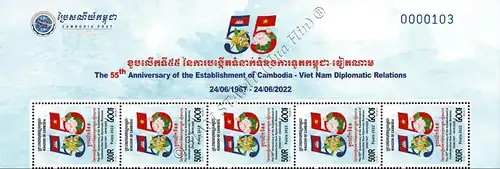 55 Jahre diplomatische Beziehungen mit Vietnam -STREIFEN- (**)