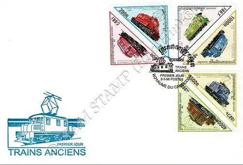 Elektrolokomotiven verschiedener Eisenbahngesellschaften -FDC(I)-I-