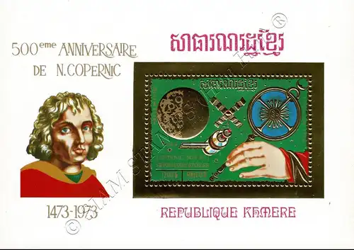 500. Geburtstag von Nikolaus Kopernikus (1973) (II) (50B) (**)