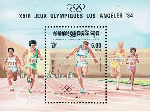 Olympische Sommerspiele, Los Angeles (II) (137A) (**)