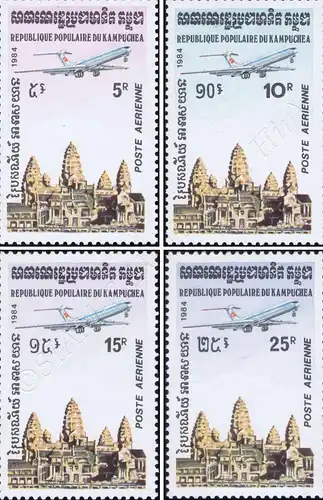 Freimarken: Tempel von Angkor -GEZAHNT- (**)