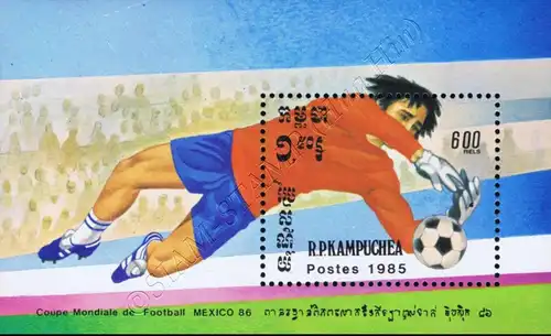 Fußball-Weltmeisterschaft, Mexiko (1986) (I) (142A) (**)