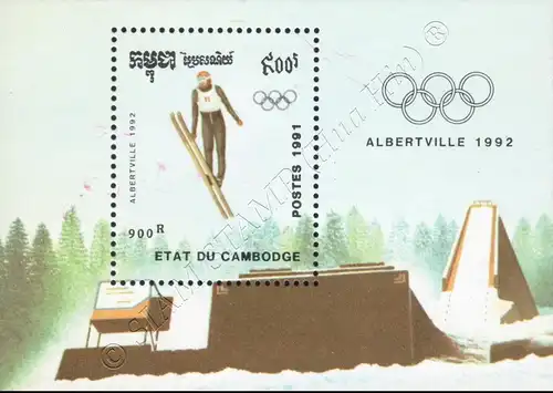 Olympische Winterspiele 1992, Albertville (III) (182A) (**)