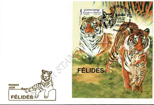 Chinesisches Neujahr 1998: Jahr des Tigers (236A) -FDC(I)-I-