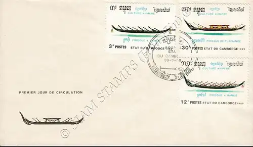 Kultur der Khmer: Pirogen -FDC(I)-I-