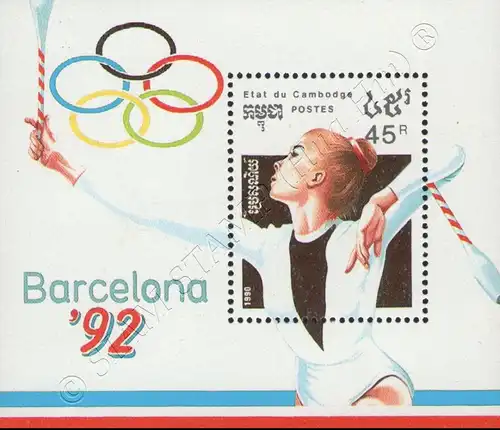 Olympische Sommerspiele 1992, Barcelona (II) (174A) (**)