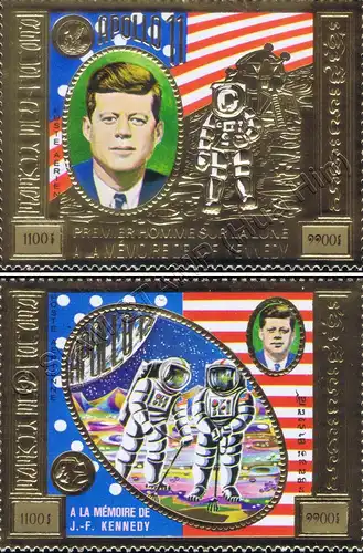 10. Todestag von J.F.Kennedy (1973): Apollo Raumfahrtprogramm (**)