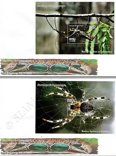 Einheimische Spinnen (365A-366B) -FDC(I)-I-